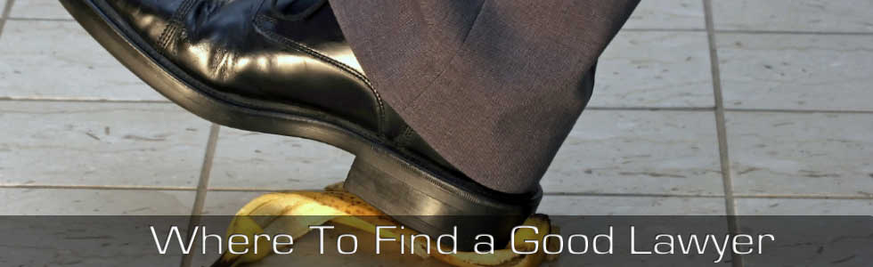 Where To Find A Good Lawyer ...